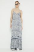 Сукня Superdry колір синій maxi пряма