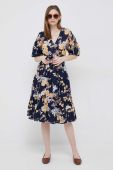 Сукня Lauren Ralph Lauren midi розкльошена колір барвистий (3148230)