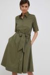 Сукня Lauren Ralph Lauren колір зелений mini розкльошена (3309278)