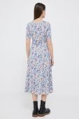 Сукня Lauren Ralph Lauren midi розкльошена колір барвистий (3159543)