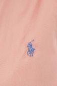 Бавовняна сукня Polo Ralph Lauren колір рожевий midi пряма