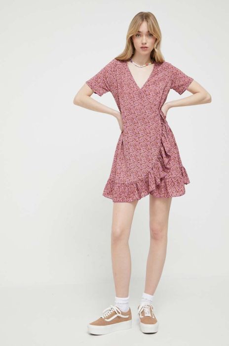 Сукня Protest колір рожевий mini розкльошена (3224942)