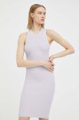 Сукня Remain колір фіолетовий mini облягаюча