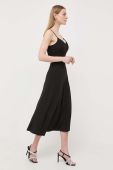 Сукня MICHAEL Michael Kors колір чорний midi розкльошена (3245392)