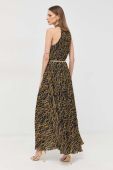 Сукня MICHAEL Michael Kors колір синій maxi розкльошена