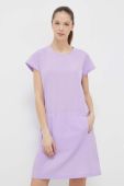 Сукня Helly Hansen колір фіолетовий mini пряма