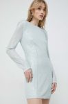 Сукня Rotate mini облягаюча колір блакитний (3106590)