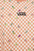 Бавовняна сукня Vans колір помаранчевий mini oversize