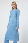 Сукня Stine Goya midi пряма колір блакитний (3163546)