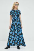 Сукня Lovechild maxi розкльошена колір барвистий (3117777)