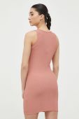 Сукня 4F колір рожевий mini облягаюча