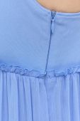 Сукня Patrizia Pepe maxi розкльошена колір блакитний (3205119)