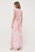 Сукня Patrizia Pepe колір рожевий maxi розкльошена (3167489)