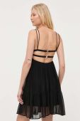Сукня Patrizia Pepe колір чорний mini розкльошена (3242054)
