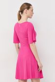 Сукня Patrizia Pepe колір рожевий mini розкльошена (3106688)