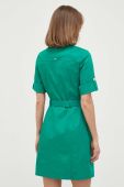 Сукня Morgan колір зелений midi облягаюча