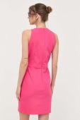 Сукня Morgan колір рожевий mini пряма (3285523)