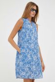 Сукня Marc O'Polo mini oversize колір блакитний
