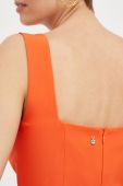 Сукня Artigli колір помаранчевий mini облягаюча (3214405)
