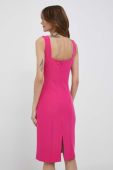 Сукня Artigli колір рожевий mini облягаюча (3207866)
