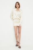Сукня Patrizia Pepe колір бежевий mini пряма (3221240)