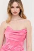 Сукня Bardot колір рожевий mini облягаюча (3320338)