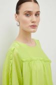 Сукня Gestuz колір зелений mini розкльошена (3269692)