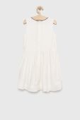Дитяча сукня Tommy Hilfiger колір білий midi розкльошена