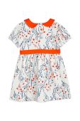 Дитяча сукня Mini Rodini колір білий mini розкльошена
