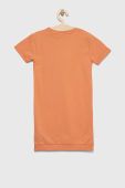 Дитяча бавовняна сукня Guess колір помаранчевий mini пряма (2898096)