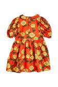 Дитяча сукня Mini Rodini колір помаранчевий mini розкльошена