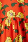 Дитяча сукня Mini Rodini колір помаранчевий mini розкльошена