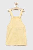 Дитяча джинсова сукня Guess колір жовтий mini пряма