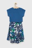 Дитяча сукня Guess колір бірюзовий mini розкльошена (3028893)