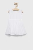 Дитяча бавовняна сукня Guess колір білий mini розкльошена (3078504)