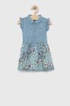 Дитяча сукня Guess mini розкльошена колір блакитний (3015248)