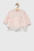 Дитяча бавовняна сукня Jamiks колір рожевий mini розкльошена (3234024)