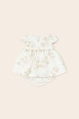 Дитяча сукня Mayoral Newborn колір бежевий mini розкльошена (3095491)