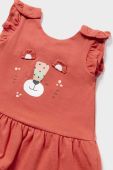 Сукня для немовлят Mayoral Newborn колір червоний mini розкльошена (3020180)