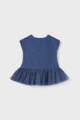 Сукня для немовлят Mayoral Newborn mini розкльошена колір блакитний (3163652)