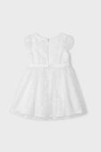 Дитяча сукня Mayoral колір білий mini розкльошена (2931950)