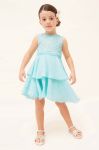 Дитяча сукня Mayoral колір бірюзовий mini розкльошена (2943971)