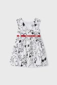 Дитяча сукня Mayoral колір білий mini розкльошена (3065020)