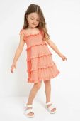 Дитяча сукня Mayoral колір помаранчевий mini пряма