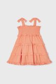 Дитяча сукня Mayoral колір помаранчевий mini пряма