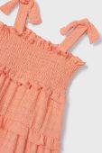 Дитяча сукня Mayoral колір помаранчевий mini пряма