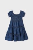 Дитяча сукня Mayoral колір синій mini пряма (3090775)