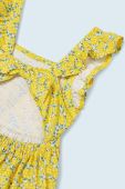 Дитяча бавовняна сукня Mayoral колір жовтий mini розкльошена (2944228)