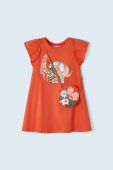 Дитяча сукня з сумочкою Mayoral колір помаранчевий mini пряма