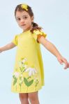 Дитяча сукня Mayoral колір жовтий mini розкльошена (2944322)